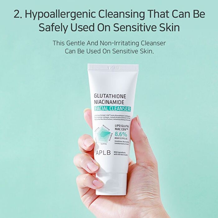 Aplb Glutathione Niacinamide Facial Cleanser - 80ml