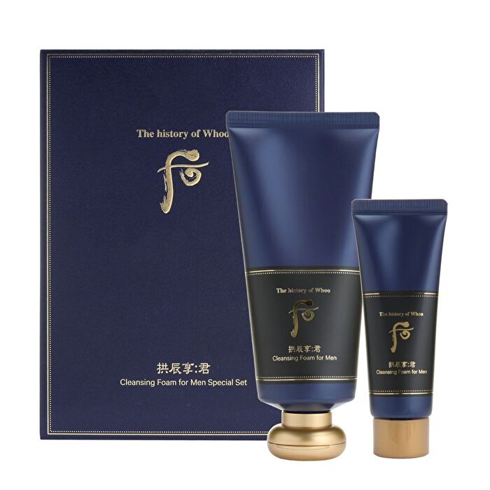 The Whoo Gongjinhyang Kun Foam Cleanser For Men Special Set - 2 pcs