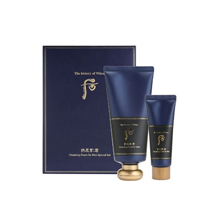 The Whoo Gongjinhyang Kun Foam Cleanser For Men Special Set - 2 pcs