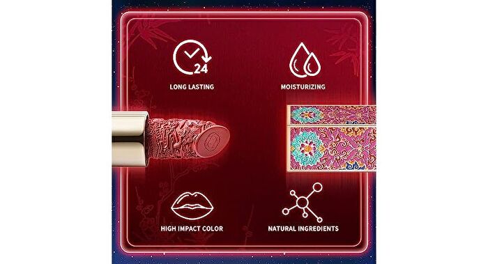 Catkin Rouge Lipstick  - CR130 - #CR130 Red Plum - 3.2g