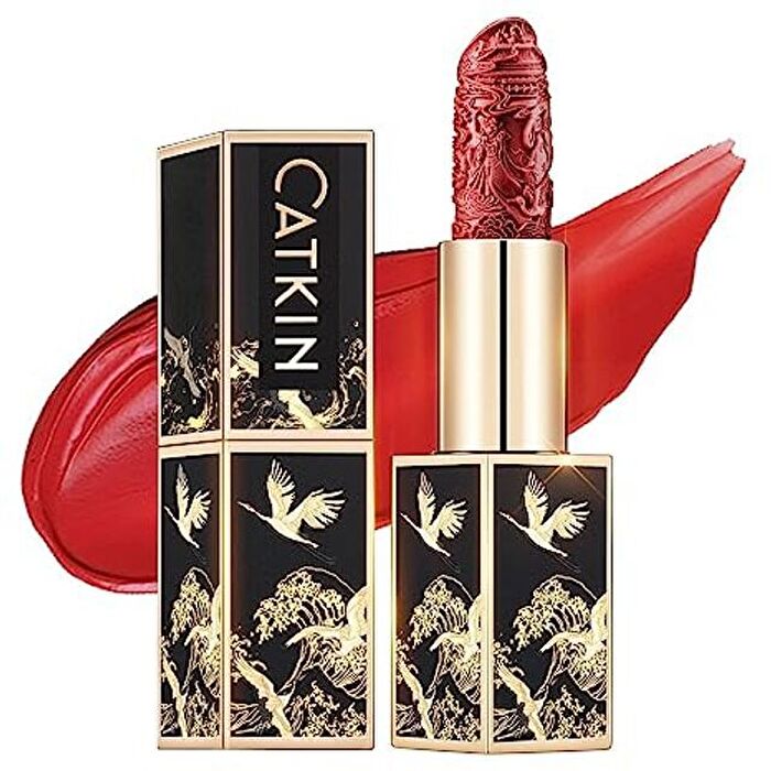 Catkin Rouge Lipstick  - CR130 - #CR130 Red Plum - 3.2g