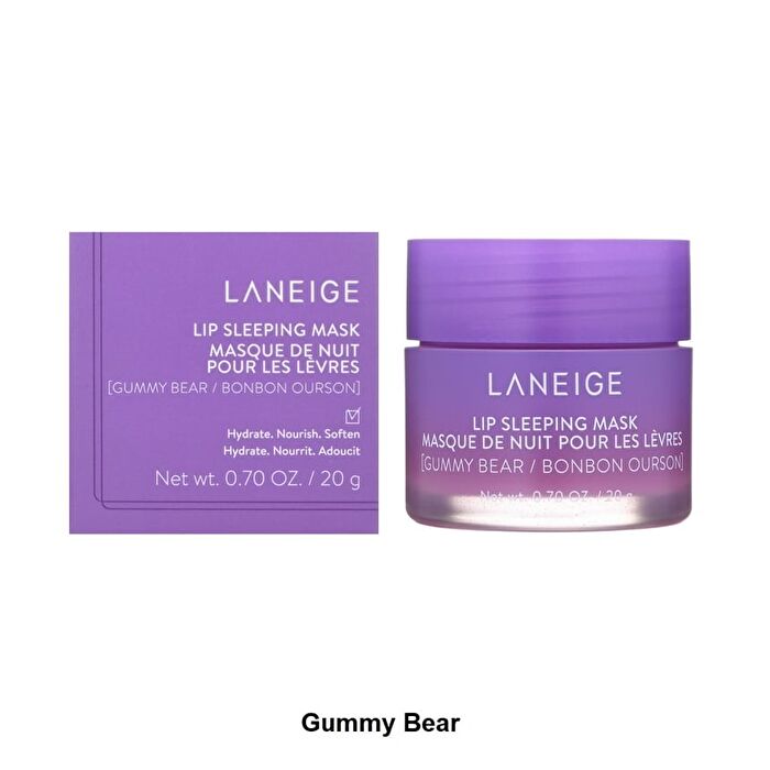 Lip Sleeping Mask - 3 Types - Gummy Bear