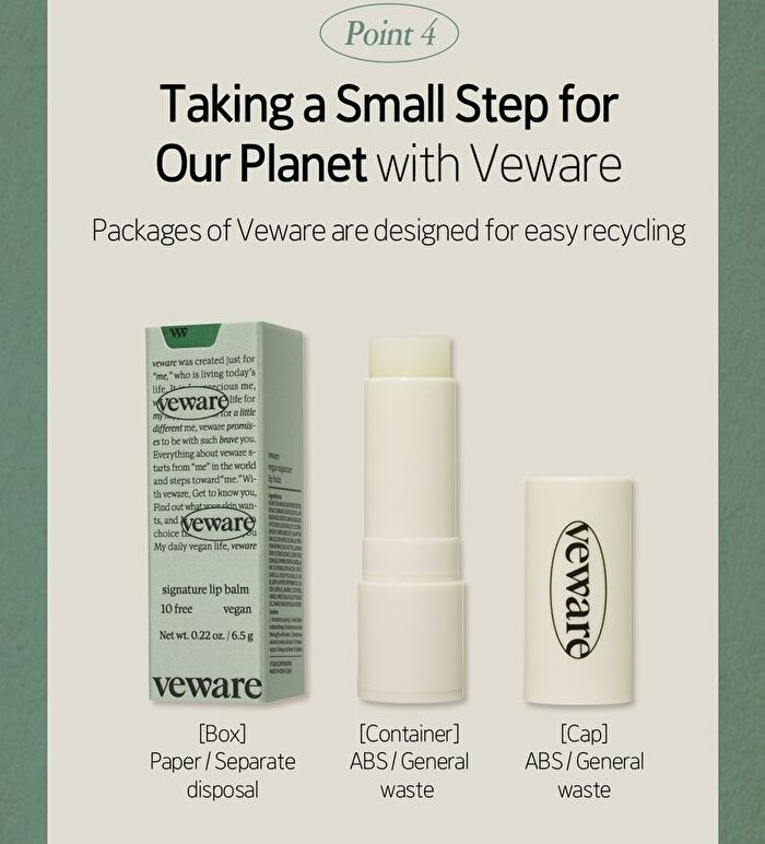 Vegan Signature Lip Balm - 6.5g
