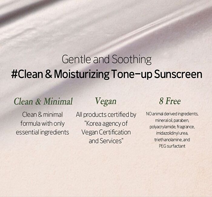 Vegan Toneup Sun Cream - 50ml