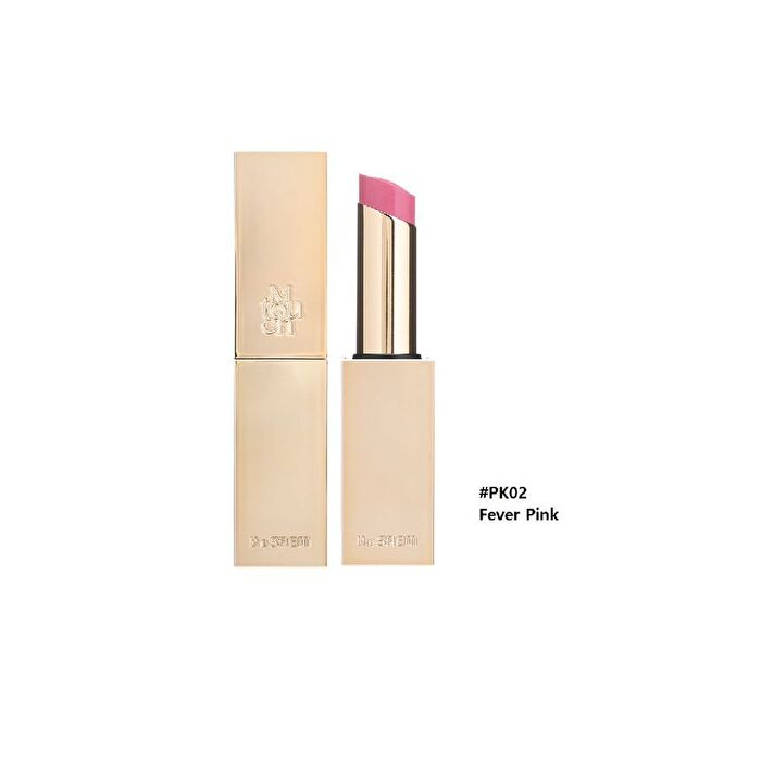 M Touch Shine Lipstick - 6 Colors - #PK02 Fever Pink