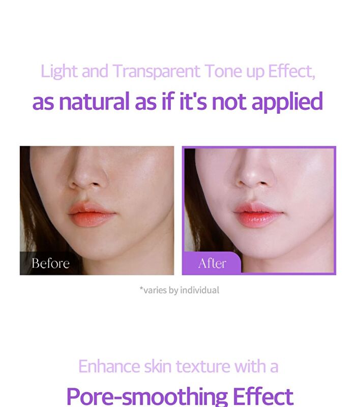 Snow Tone Filter Sun Cream - 3 Colors - Aurora Purple