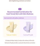 Snow Tone Filter Sun Cream - 3 Colors - Aurora Purple