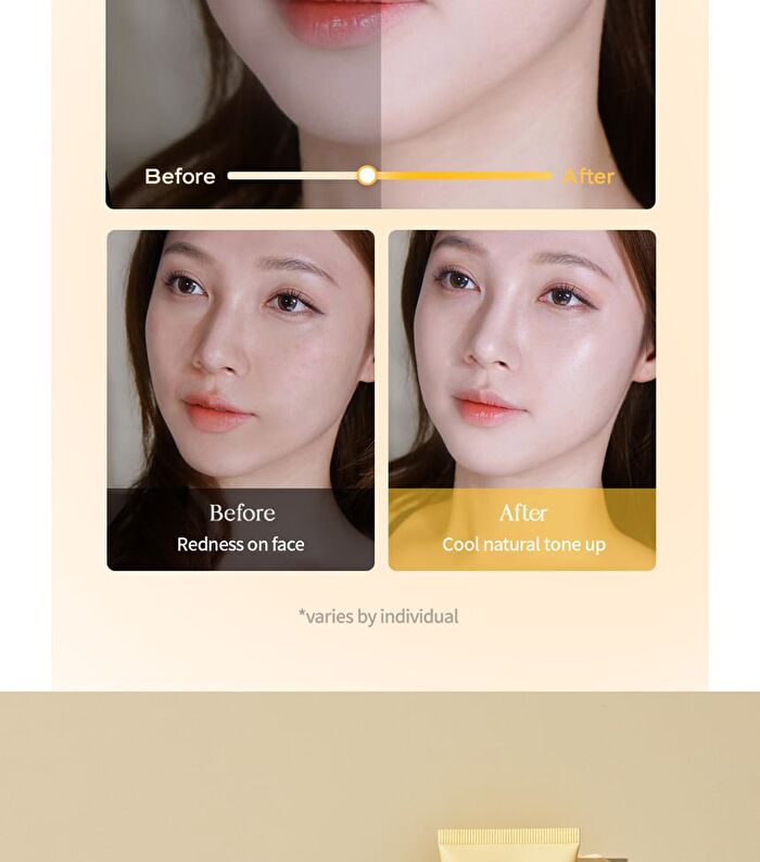 Snow Tone Filter Sun Cream - 3 Colors - Aurora Purple