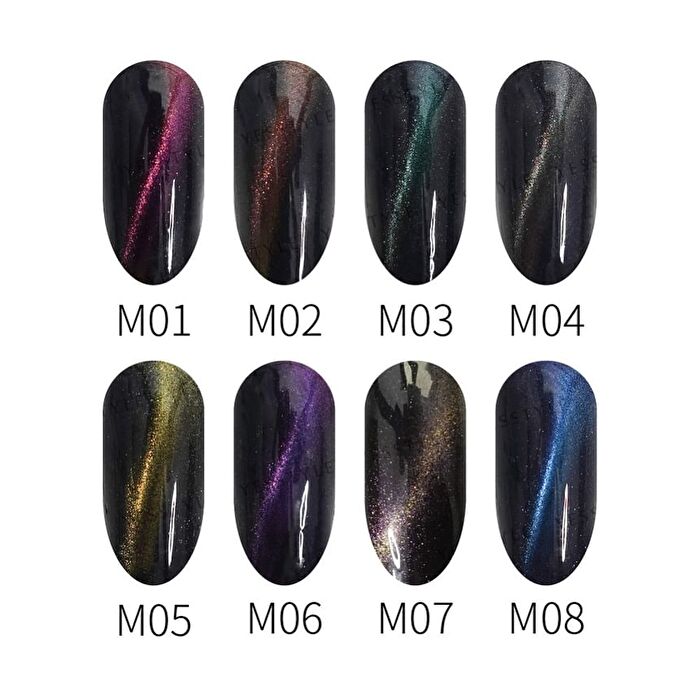 Cat Eyes Nail Gel Polish M08 - 8ml