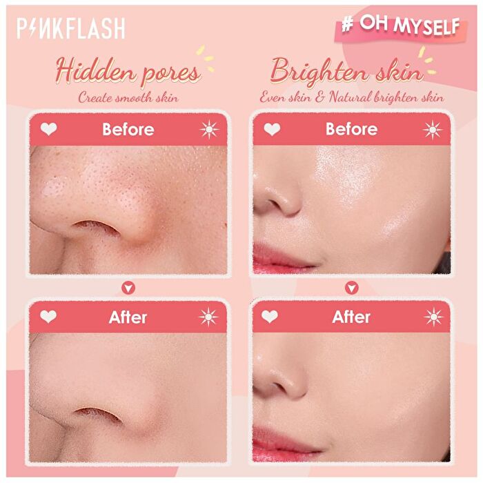 Pinkflash Oil Controller Translucent Loose Powder - 3 Colors - #000