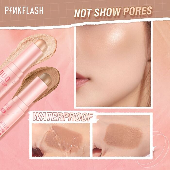 Pinkflash Duo Makeup Stick - 3 Color HS - # HS03