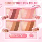 Pinkflash New 3 Pan Eyeshadow - PK04 - #PK04 - 3g