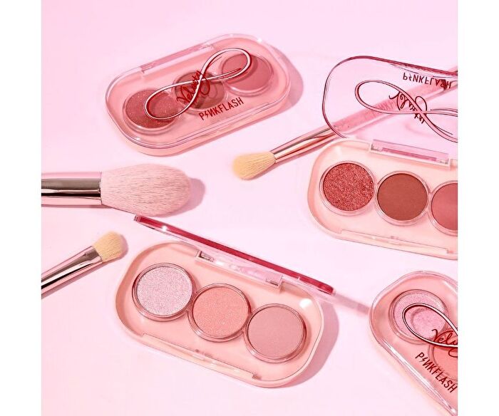 Pinkflash New 3 Pan Eyeshadow - PK04 - #PK04 - 3g