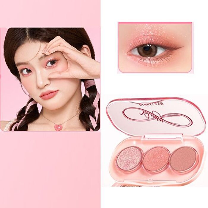 Pinkflash New 3 Pan Eyeshadow - PK04 - #PK04 - 3g