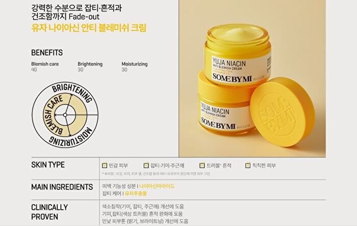 Yuja Niacin Anti Blemish Cream - 60g