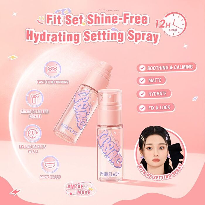Pinkflash Double Fixing Setting Mist - #Setting Spray- 40ml