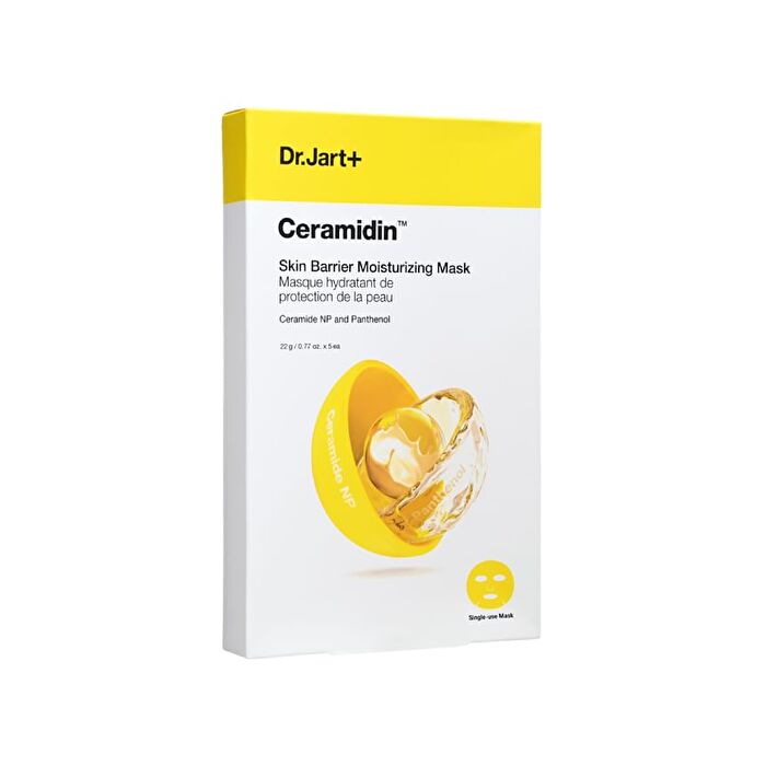 Ceramidin Skin Barrier Moisturizing Mask Set - 22g x 5 sheets