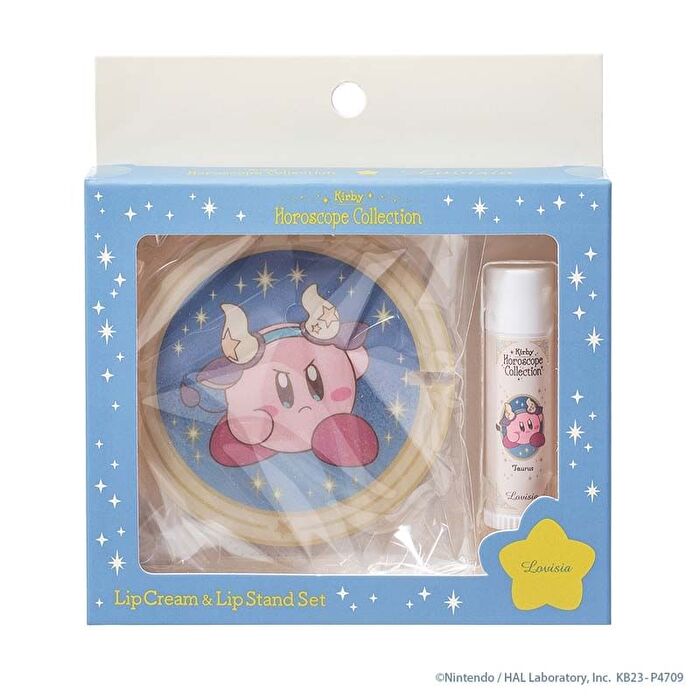 Kirby Horoscope Lip Balm & Lip Stand Set - Aquarius