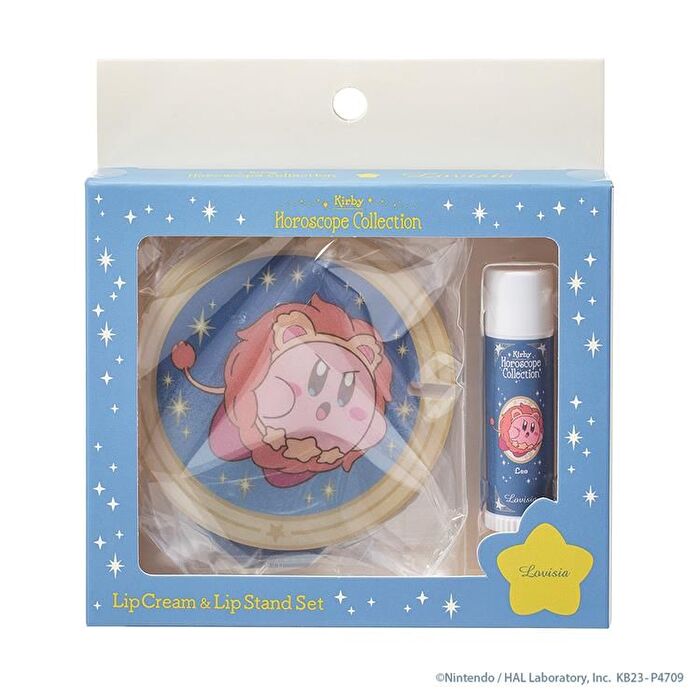Kirby Horoscope Lip Balm & Lip Stand Set - Libra