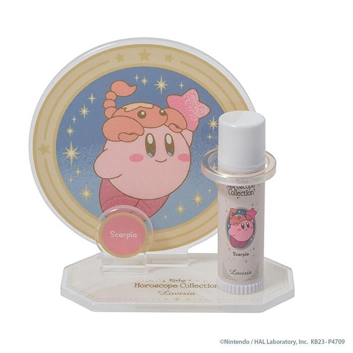 Kirby Horoscope Lip Balm & Lip Stand Set - Scorpio