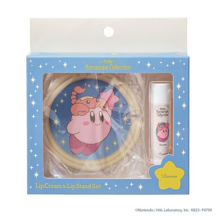 Kirby Horoscope Lip Balm & Lip Stand Set - Scorpio