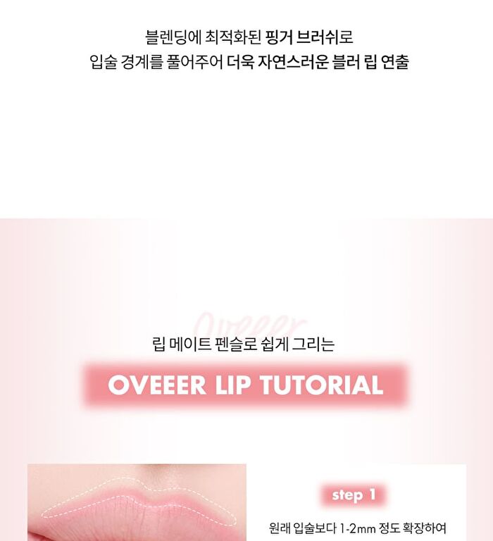 romand Lip Mate Pencil Be Oveeer Shade Edition - 6 Colors - #06 Under Chili