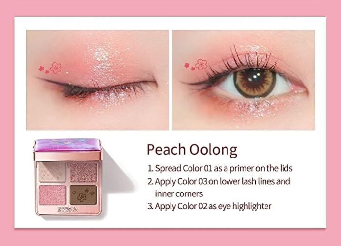 Palace Identity COLORFUL ANIMAL FOUR-COLOR EYESHADOW X02 - #X02