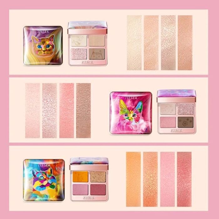 Palace Identity COLORFUL ANIMAL FOUR-COLOR EYESHADOW X02 - #X02