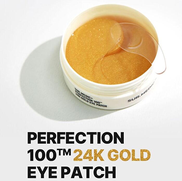 Surmedic Perfection 100TM 24K Gold Eye Patch - 60 patches
