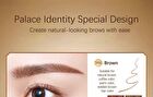 Palace Identity Drunken Rhythm Gilt Exquisite Eyebrow Pencil - 2 Colours - #T01 Dark Brown - 0.07g*2