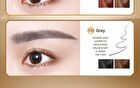 Palace Identity Drunken Rhythm Gilt Exquisite Eyebrow Pencil - 2 Colours - #T01 Dark Brown - 0.07g*2