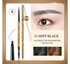 Palace Identity Drunken Rhythm Gilt Exquisite Eyebrow Pencil - 2 Colours - #T01 Dark Brown - 0.07g*2