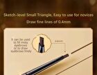 Palace Identity Drunken Rhythm Gilt Exquisite Eyebrow Pencil - 2 Colours - #T01 Dark Brown - 0.07g*2