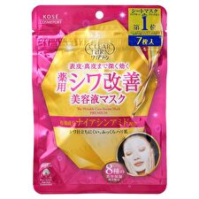 Kose Clear Turn Premium The Wrinkle Care Serum Sheet Mask - 7 pcs