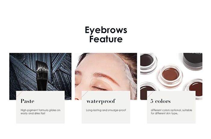 Focallure Eyebrow cream - 5 Colors - #2 Chocolate-4g