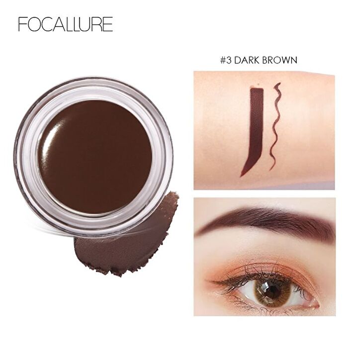 Focallure Eyebrow cream - 5 Colors - #2 Chocolate-4g