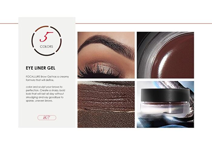 Focallure Eyebrow cream - 5 Colors - #2 Chocolate-4g