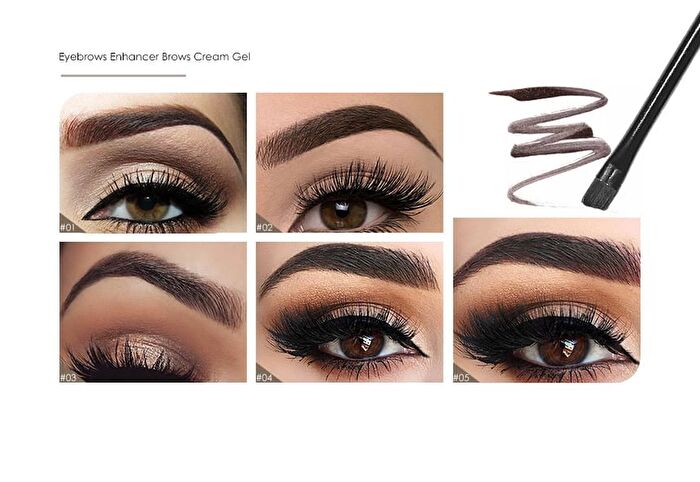 Focallure Eyebrow cream - 5 Colors - #2 Chocolate-4g