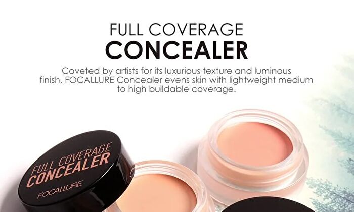 Focallure Full coverage concealer - 7 Colors - #01 Netural - 3.3g