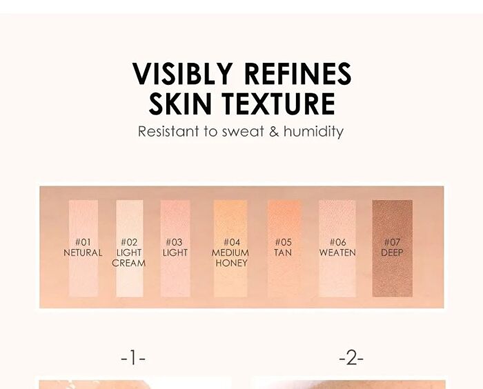 Focallure Full coverage concealer - 7 Colors - #01 Netural - 3.3g
