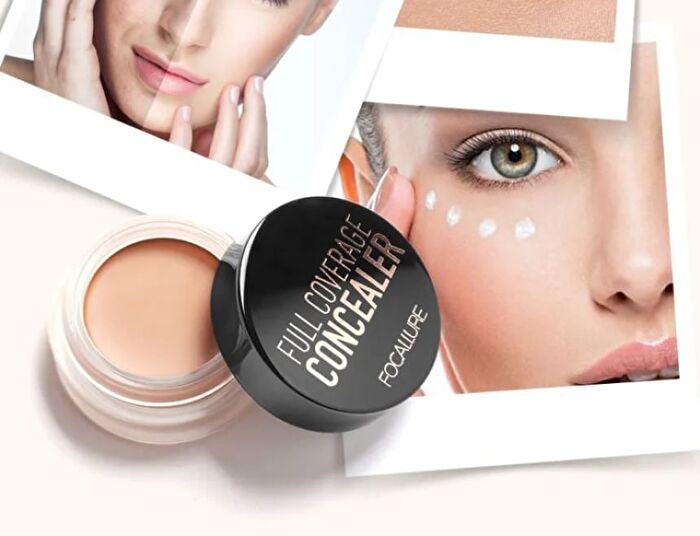 Focallure Full coverage concealer - 7 Colors - #02 Light cream - 3.3g
