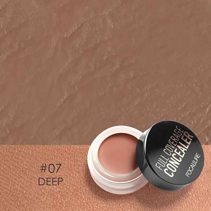 Focallure Full coverage concealer - 7 Colors - #02 Light cream - 3.3g