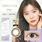 TOPARDS 1 Day Color Lens Date Topaz 10 pcs - P-1.50 (10 pcs)