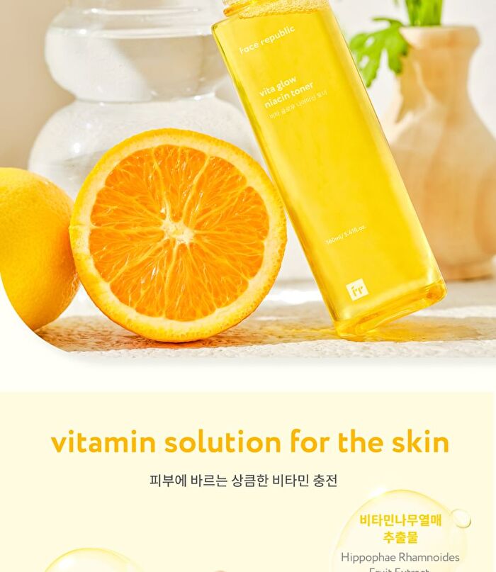 face republic Vita Glow Niacin Toner - Renewed - 160ml