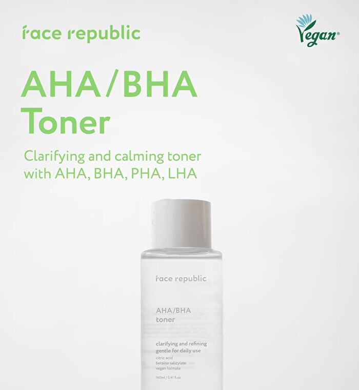 face republic AHA/BHA Toner - Renewed - 160ml