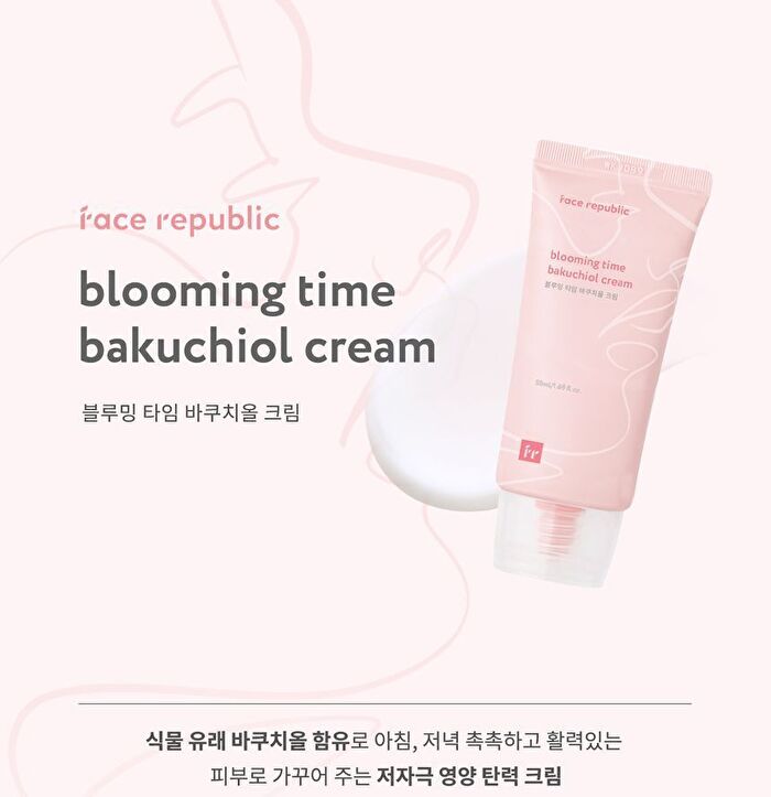 face republic Blooming Time Bakuchiol Cream - 50ml