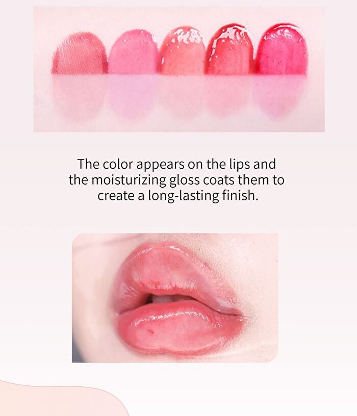 Mqny Dewy Water Glow Lip Tint - 5 Colors - #02 Candied Pink