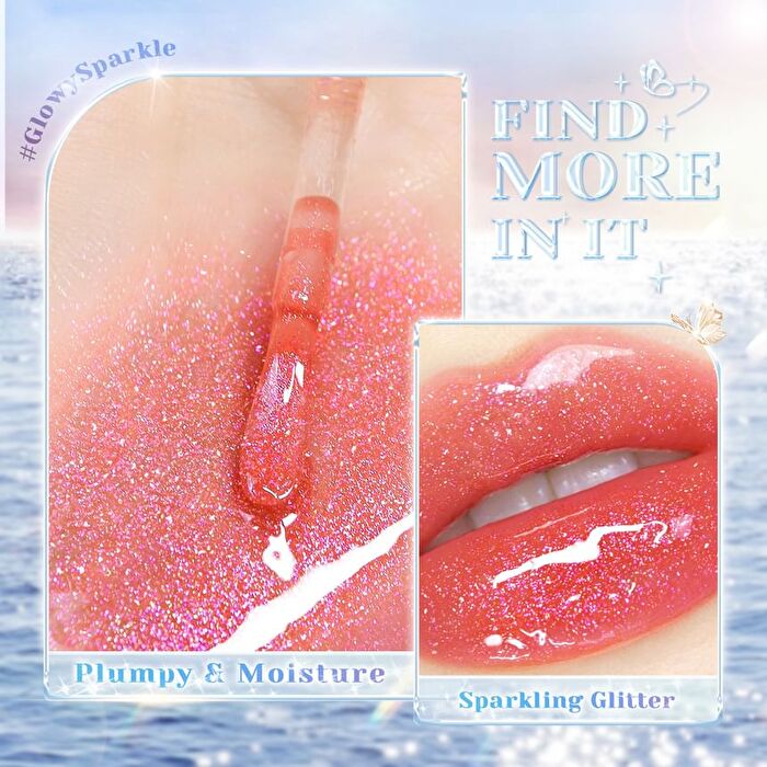 Focallure Watery Glow Lipgloss - 4 Colors - #RD02