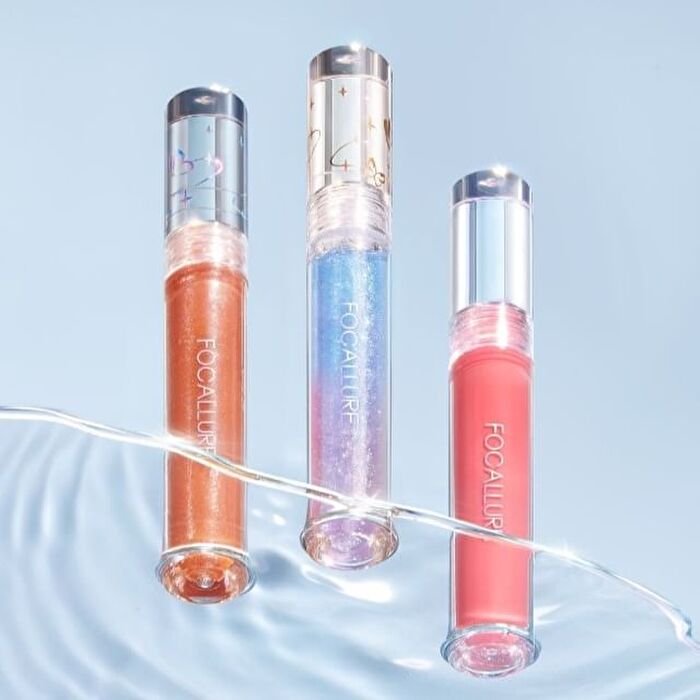 Focallure Watery Glow Lipgloss - 4 Colors - #OR01