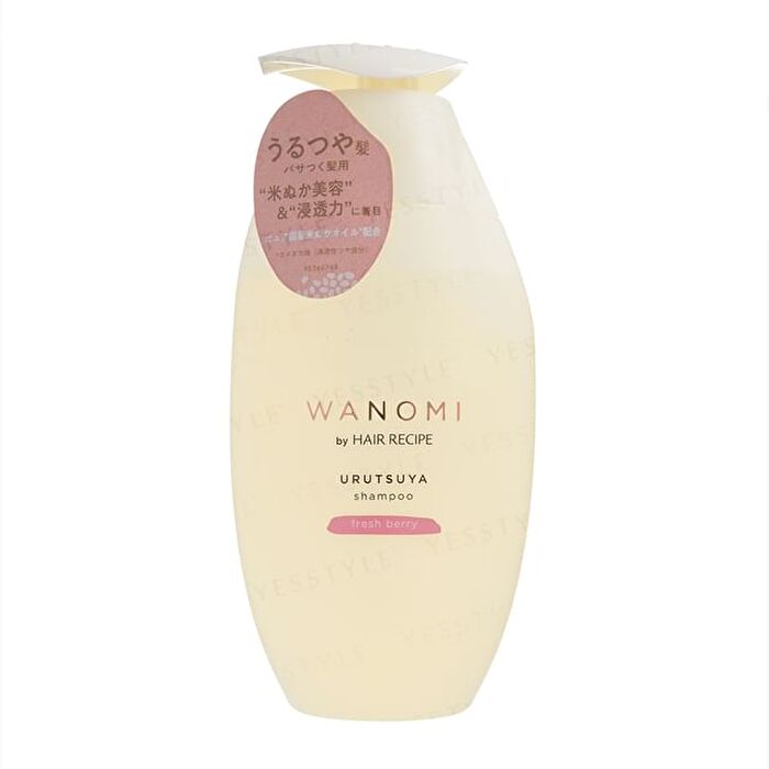 Hair Recipe WANOMI Urutsuya Shampoo Fresh Berry - 350ml